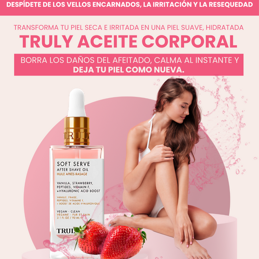 Truly | Piel suave y libre de vellos encarnados