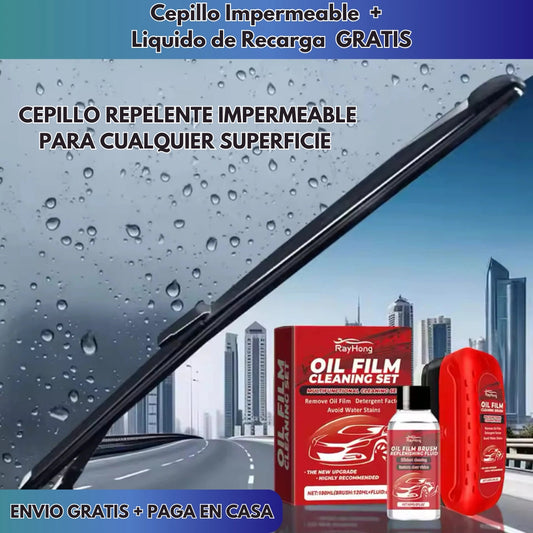 Cepillo  Limpia + Liquido de Recarga