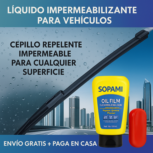 LIQUIDO IMPERMEABILIZANTE PARA VEHICULOS